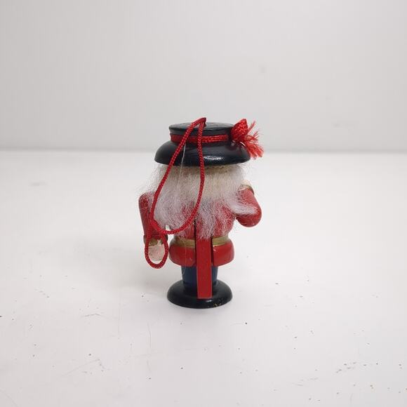 Nutcracker Lot Of 6 Christmas Ornaments Wood Painted Vtg. 2.5” - Picture 13 of 13